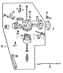 Cub Cadet 81 (0350003U) - Cub Cadet Lawn Tractor Carburetor
