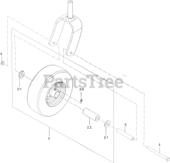 Exmark ARX440CKC24000 - Exmark 24" Stand-On Aerator, Kohler CH440 (SN: 406294345 - 408644345) (Rev A) (2020)