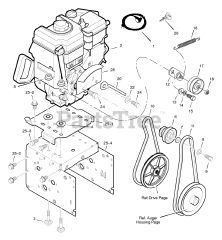 Murray 633134x54C - Murray 33" Snow Thrower (2004)