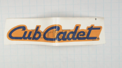 MTD 777D03479 Cub Cadet Logo Label