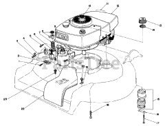 Toro 16793 - Toro Walk-Behind Mower (SN: 008000001 - 008999999) (1988)