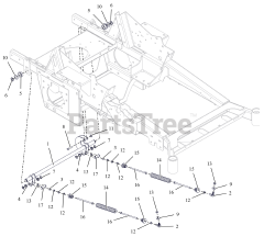 Gravely 992505 (Pro-Turn 652) - Gravely Pro-Turn 52" Zero-Turn Mower, Kawasaki FX (SN: 035000 & Above)
