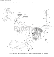 Kohler CH680-3013 - Kohler Command PRO Engine, Made for Toro, 22.5hp, 16.8kW 02 CrankCase