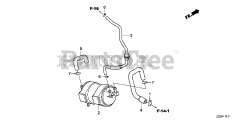 Honda EB4000X AT1 (EBSC) - Honda Generator, Made in China (SN: EBSC-1000001 - EBSC-1499999) CANISTER (2)