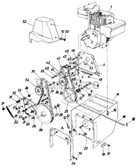 White Outdoor SB-800 (319-586-190) - White Outdoor Snow Boss Snow Thrower (1989)