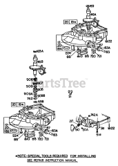 Briggs & Stratton 92908-0744-XX - Briggs & Stratton Vertical Engine (2)Sump Bases &amp; Right Angle Dr