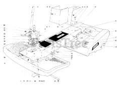 Toro 56000 (526) - Toro Sportsman Rear-Engine Riding Mower (SN: 005000001 - 005999999) (1975) Frame Assembly