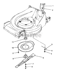 Toro 26620 C - Toro Walk-Behind Mower (SN: 009000001 - 009999999) (1989) Blade Assembly