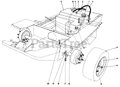 Toro 30575 - Toro 72" Side-Discharge Mower Deck (SN: 010000001 - 019999999) (1991)
