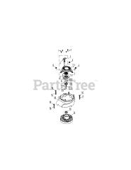 MTD 5P65M0B - MTD Engine 5P65M0B Flywheel &amp; Shroud