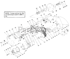 White Outdoor 190-746-190 - White Outdoor 28" Tiller Attachment (1988)