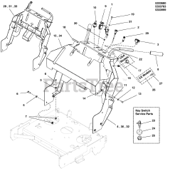 Ferris FW 35 (5901449) - Ferris FW35 Series 52" Walk-Behind Mower, 26hp Briggs & Stratton