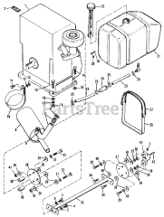 Simplicity 2012 (990399) - Simplicity Landlord Garden Tractor, 12hp