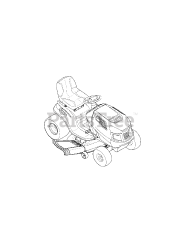 Craftsman 247.288851 (13AL78ST099) - Craftsman Lawn Tractor (2011) (Sears)