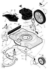 Murray 225110x00A - Murray 22" Walk-Behind Mower (2005)