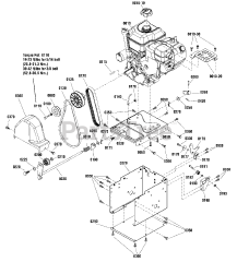 Snapper M 1227E (1696173-02) - Snapper 27" Snow Thrower, 11.5hp