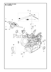 Husqvarna HH 389 OB (970505901) - Husqvarna Engine (2021-01) GOVERNOR