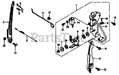 Craftsman 580.762010 (1054-0) - Craftsman 2,000 PSI Pressure Washer Control 2