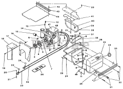 Exmark EXS-18KO - Exmark Explorer Zero-Turn Mower, 18hp Kohler (SN: 080000 - 089999) (1993) Engine Compartment