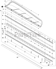 Echo HCS-3810 - Echo Hedge Trimmer (SN: U72815001001 - U72815999999)