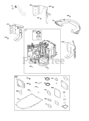 Briggs & Stratton 356777-0048-B5 - Briggs & Stratton Vertical Engine Cylinder Group