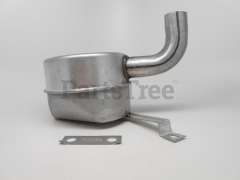 Snapper 1001515MA Use 1001717ma: Muffler Assy - Mod 28 - image 5