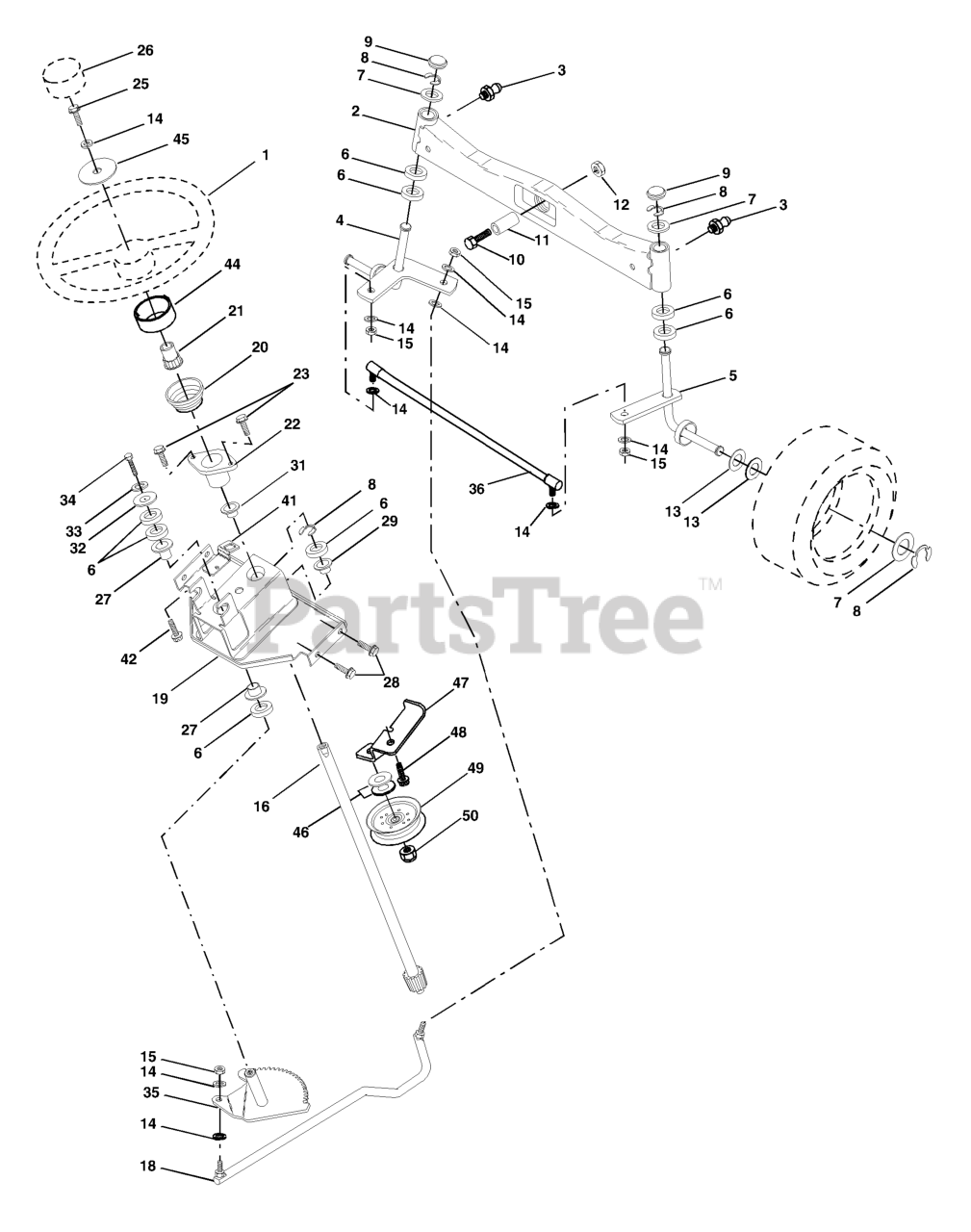 Husqvarna GTH 2548 XP (954567895-B) - Husqvarna 48
