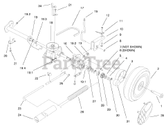 Toro 20824 - Toro 48cm Recycler Walk-Behind Mower (SN: 099000001 - 099999999) (1999)