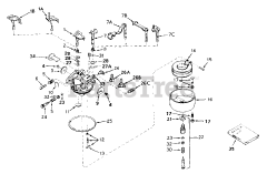 Tecumseh CA-631182 - Tecumseh Carburetor