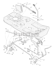 Murray 30577x8A - Murray 30" Rear-Engine Riding Mower (2000) Mower Housing Suspension