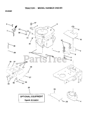 Poulan 342084 - Poulan Lawn Tractor (2007-01)