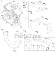 Briggs & Stratton 61E377-0027-J1 - Briggs & Stratton Horizontal Engine Cylinder Group