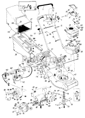 MTD 129-465R000 - MTD Walk-Behind Mower (1989)
