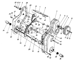 Cub Cadet 381 (210-381-100) - Cub Cadet Front-Tine Tiller (1990)