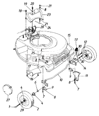 Yard-Man 121-898R401 - Yard-Man Walk-Behind Mower (1991)