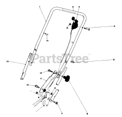 Toro 20610 - Toro Walk-Behind Mower (SN: 001000001 - 001999999) (1981)