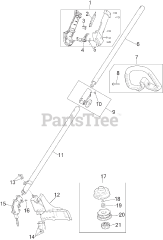 Craftsman 316.711390 (41ADZ32C799) - Craftsman String Trimmer (Sears)
