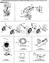 Tecumseh HM80-155488P - Tecumseh Engine Engine Parts List #4