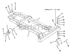 Toro Z1-20KE01 (720-Z) - Toro Zero-Turn Mower, Drive Unit Only (1987)