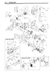 RedMax EBA 430 - RedMax Backpack Blower (1990-10)