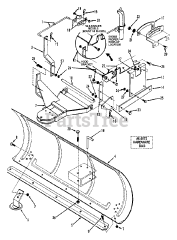 Snapper 7060873 - Snapper 36" Snow Blade Kit