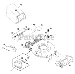 Snapper SP 90 (7800925-00) - Snapper 21" Walk-Behind Mower, Variable Speed, 775 Series Briggs