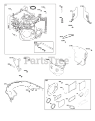 Briggs & Stratton 613777-2216-J1 - Briggs & Stratton Vertical Engine
