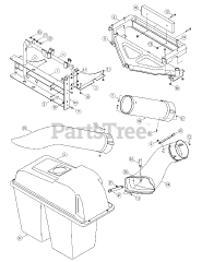 Cub Cadet 302 (590-302-000) - Cub Cadet 42" Double Bagger General Assembly