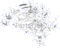 Dewalt DXGX554P (53AL8CS7038) - DeWALT Stand-On Mower (2021)