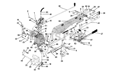 BCS America 605 - BCS America Two-Wheeled Tractor Steering Column (SN: 150000 - 150643)