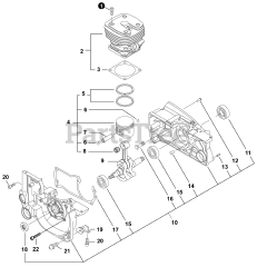 Echo CS-800 P - Echo Chainsaw (SN: C68715001001 - C68715999999)