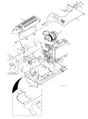 Scag STT-29DFI - Scag Turf Tiger Zero-Turn Mower, 29hp Kawasaki (SN: F6500001 - F6599999) Engine &amp; Attaching Parts - 27HP, 29DFI Kawasaki &amp; 35BVAC