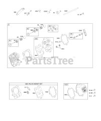 Briggs & Stratton 12D103-0140-E8 - Briggs & Stratton Horizontal Engine Cylinder Head