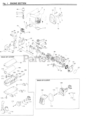 RedMax EB 430 - RedMax Backpack Blower (1990-07)